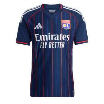 Billige Fotballdrakt Olympique Lyonnais Replika Bortedrakt 2025-26 Kortermet
